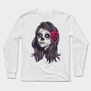 La Catrina - Dia De Los Muertos Long Sleeve T-Shirt